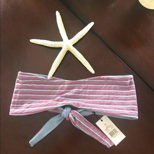 ONIA Bandeau Bikini Top NWT